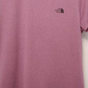 THE NORTH FACE Burgundy  Short Sleeve Pull-over Cotton T-shirt Women - Size L